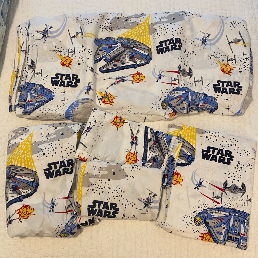 Pottery Barn Kids Star Wars Bedding